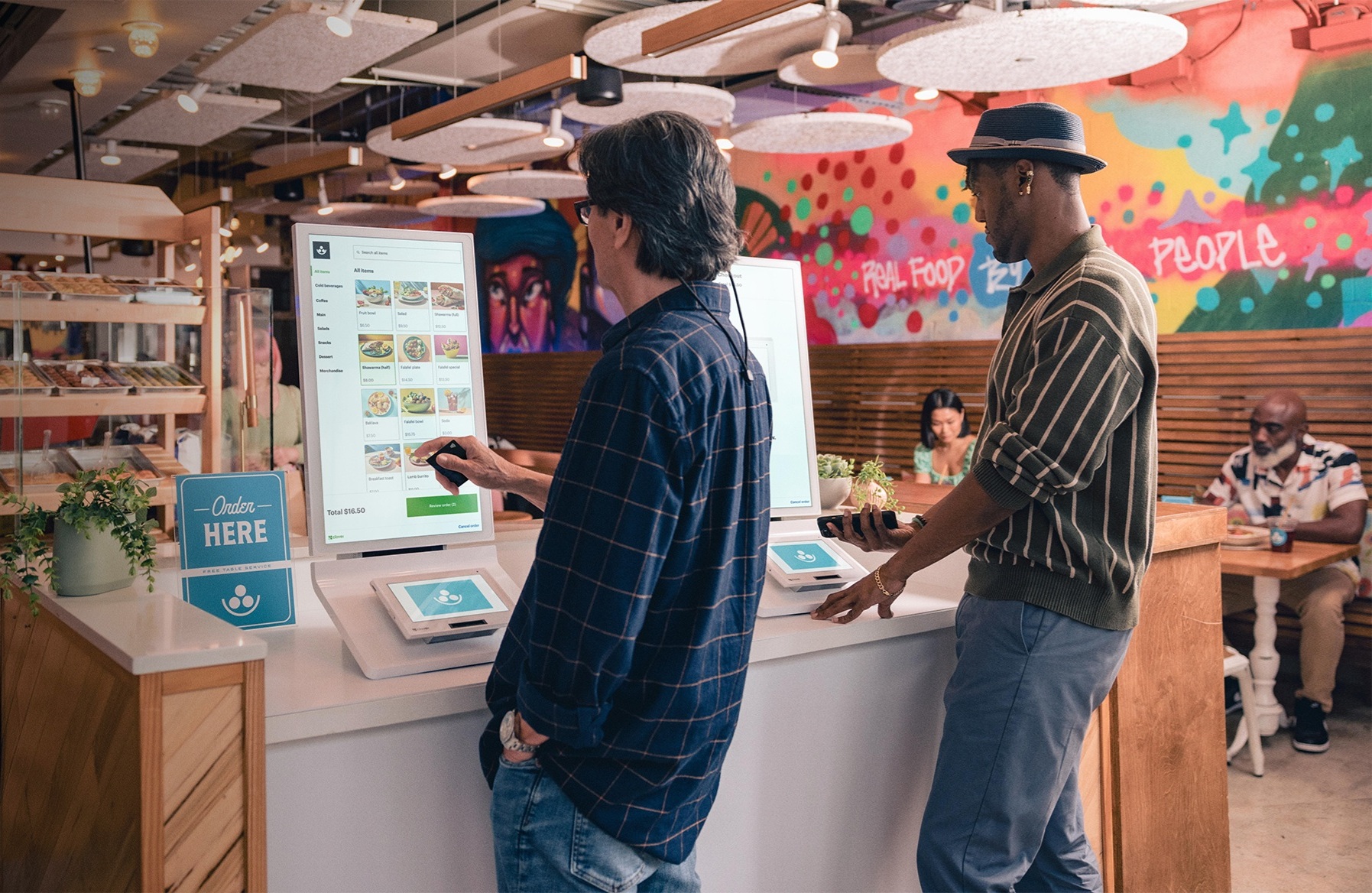 Clover self-checkout system